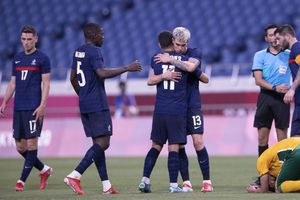 Tokio 2020: Francia, con tres goles de Gignac, venció a Sudáfrica