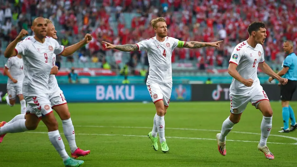 Simon Kjaer tras pase a 'Semis' de Dinamarca: 'Esto es enorme, esto es una locura'