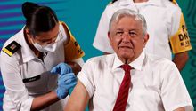 AMLO: Presidente recibió segunda dosis de vacuna anticovid de AstraZeneca