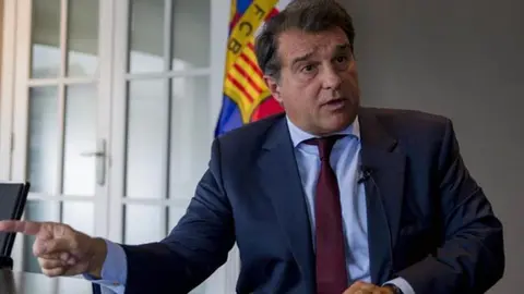 Laporta: "El nuevo contrato de Messi va bien, pero no está hecho aún"
