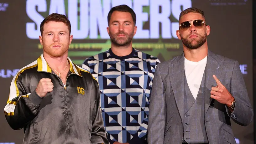 Canelo Álvarez: 'He tenido peleas muy importantes, Saunders es otro día en la oficina'
