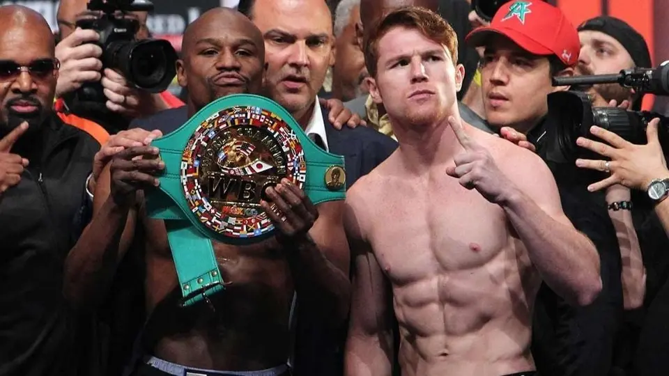 Mayweather a Canelo Álvarez: 'Yo ya me voy del boxeo, pero tú eres el que sigue en la línea'
