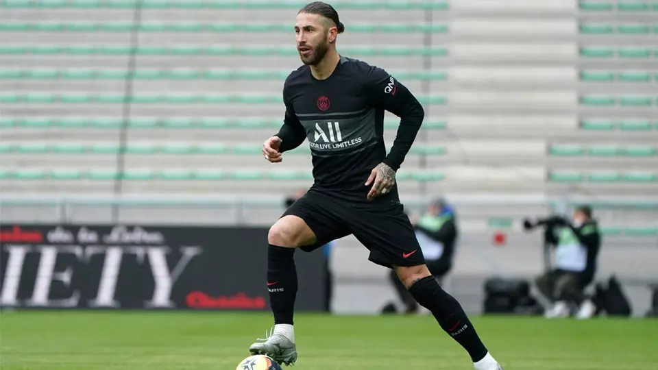 PSG: Sergio Ramos debutó con los parisinos en juego contra Saint-Étienne