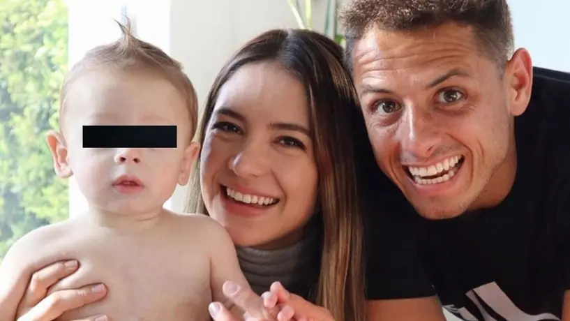 Chicharito Hernández festejó el cumpleaños de su hijo junto a Sarah Kohan y Aislinn Derbez