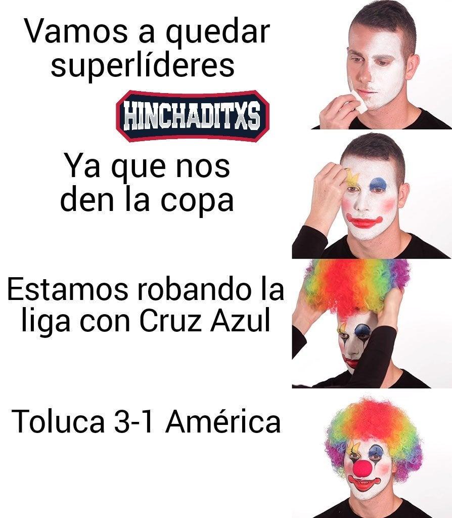 Diviértete con los mejores Memes de la goleada del Toluca al América