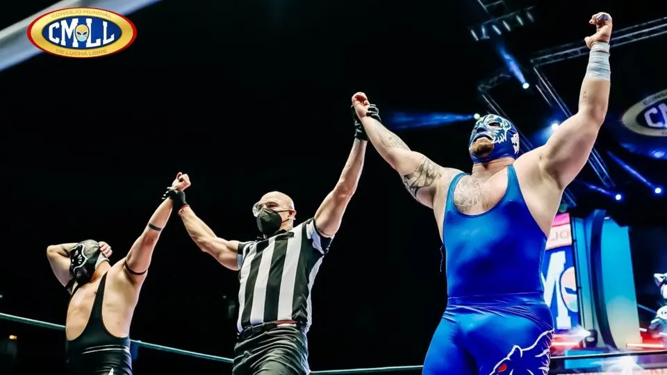 CMLL: Blue Panther Jr. y Black Panther se llevaron la Copa Dinastías 2021
