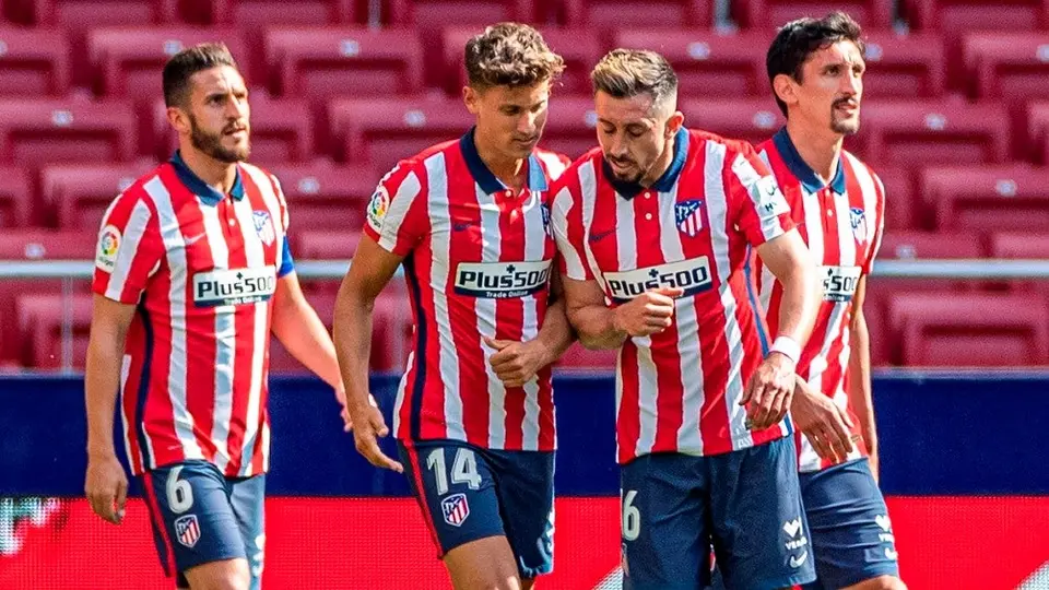 Héctor Herrera: Asistencia del mexicano en goleada del Atlético de Madrid al Eibar