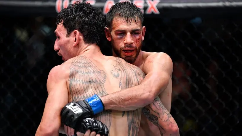 UFC: 'Pantera' Rodríguez y Max Holloway se muestran respeto tras espectacular pelea