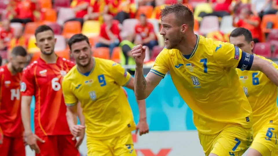 Eurocopa 2020: Ucrania supera con lo justo a Macedonia del Norte
