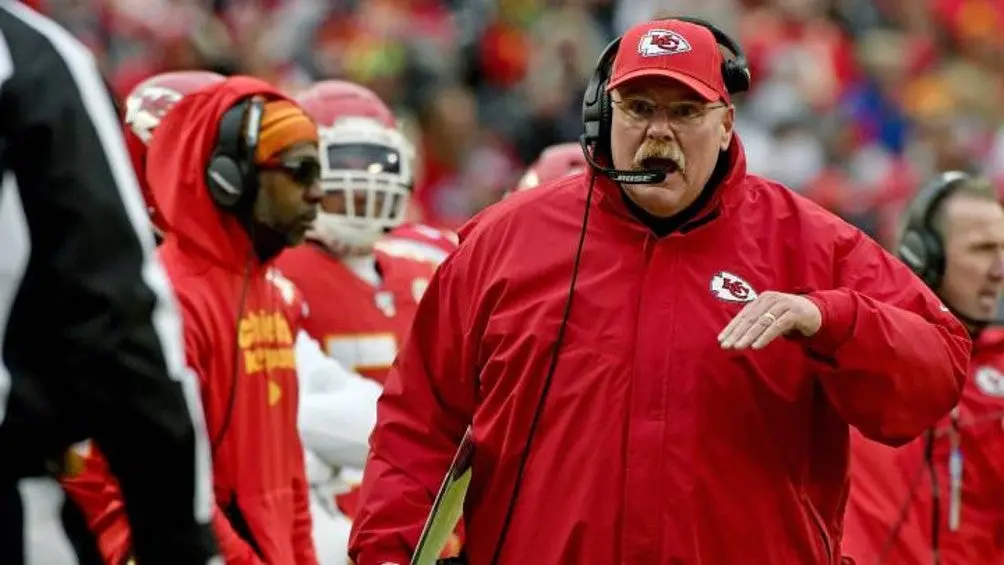 Andy Reid en juego de los Chiefs | AP