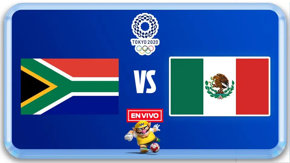 Sudáfrica vs México EN VIVO Juegos Olímpicos Fase de Grupos