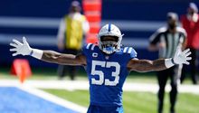 NFL: Darius Leonard, linebacker mejor pagado de la liga tras extensión de contrato con Colts