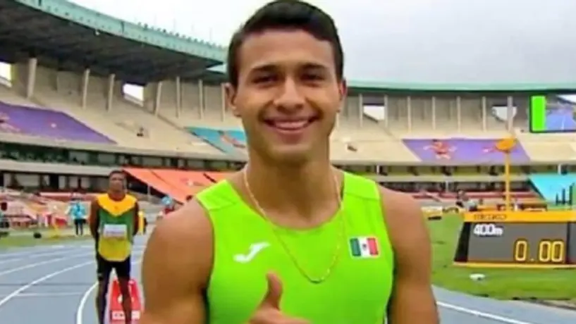 Luis Avilés, medalla de plata de los 400m del Campeonato Mundial de Atletismo Sub-20
