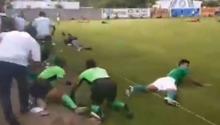 Video: Matan a tres y hieren a uno en balacera durante partido de futbol en Guanajuato