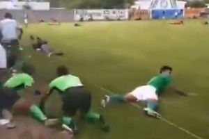 Video: Matan a tres y hieren a uno en balacera durante partido de futbol en Guanajuato