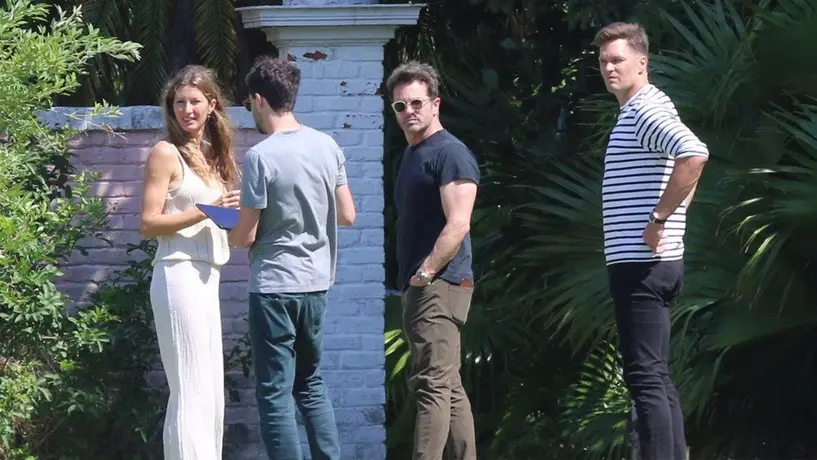 Tom Brady y Gisele Bündchen, vistos en mansión de 17 mdd en Miami