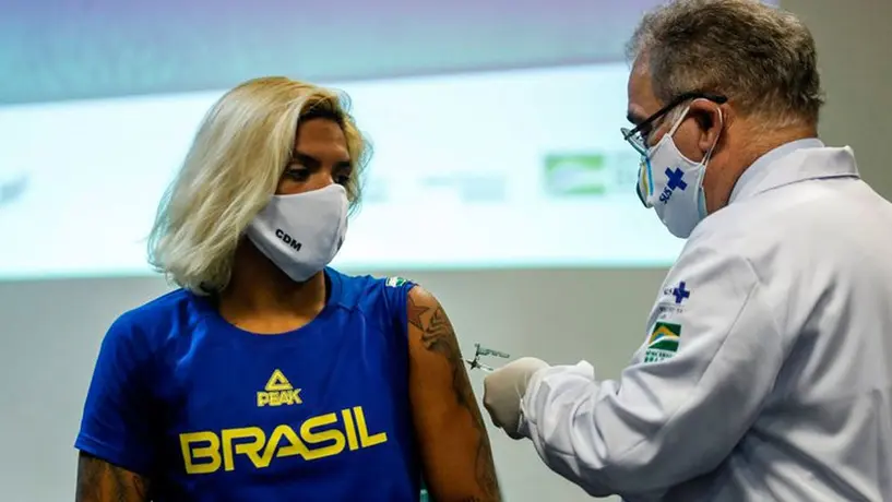 Tokio 2020: Brasil inició vacunación de delegación que estará en Juegos Olímpicos