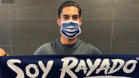 Erick Aguirre a su llegada a Monterrey: 'Contentísimo de llegar a esta gran institución'