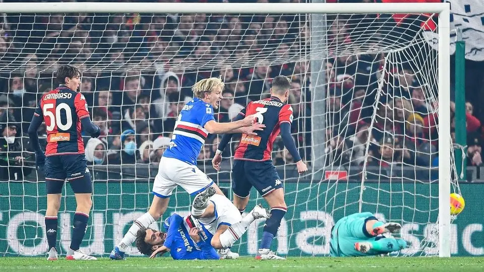 Johan Vásquez: Sampdoria vence al Genoa y se aleja del descenso
