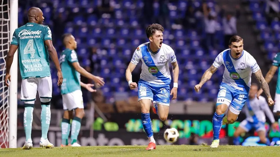 Liga MX: Puebla asfixió a León y sacó ventaja para la Vuelta de los Cuartos de Final