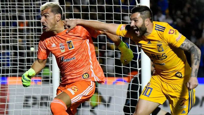 Gignac: Realizó épica imitación de Nahuel Guzmán durante práctica de Tigres