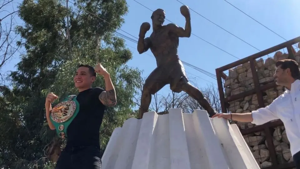Óscar Valdez, homenajeado en Nogales: 'Significa muchos años de esfuerzo'