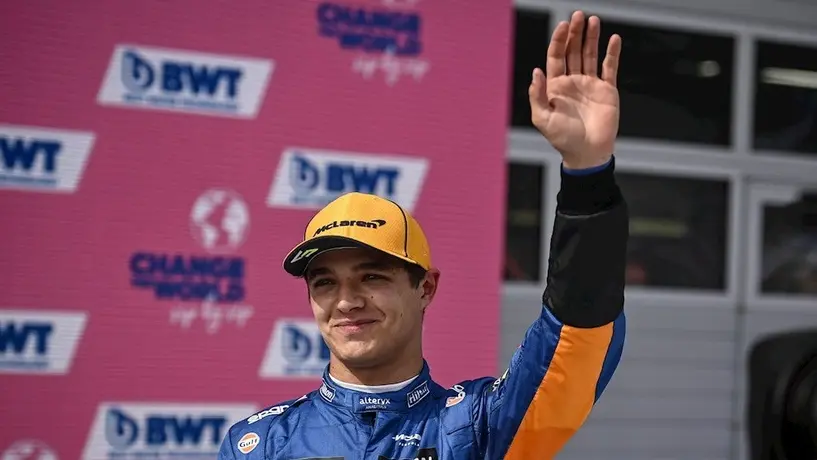 Lando Norris sufrió un asalto en Wembley tras la Final de Eurocopa