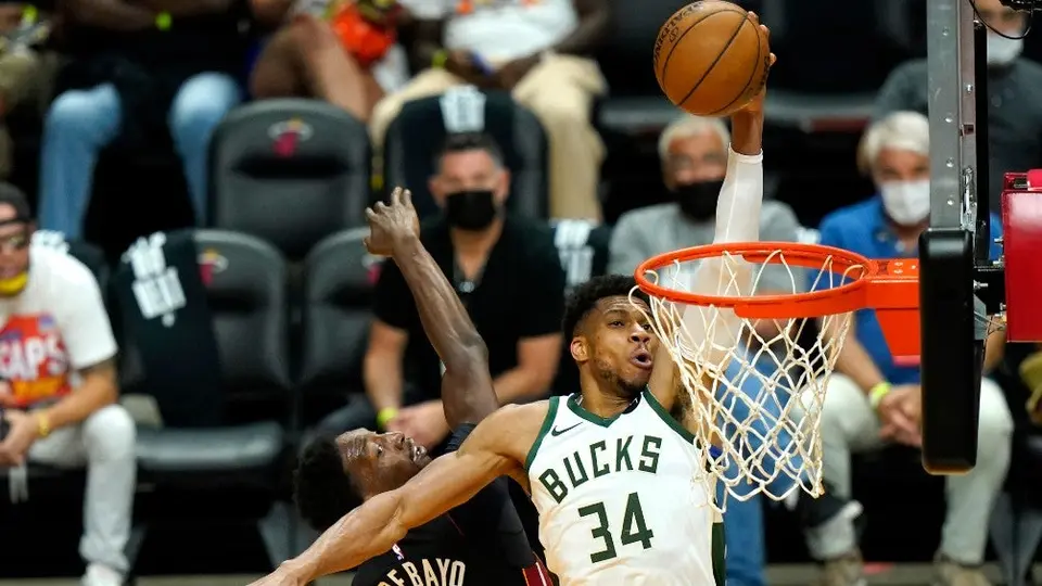NBA Playoffs: Antetokounmpo brilló y Bucks barrió con el Heat