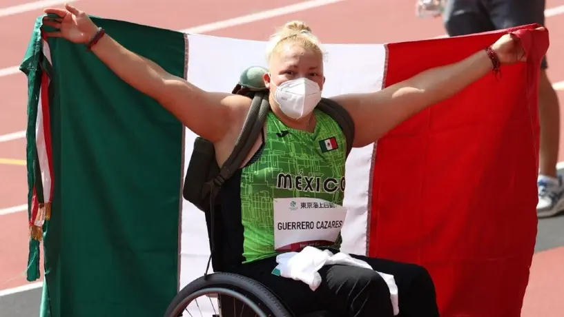 Juegos Paralímpicos Tokio 2020: Rosa María Guerrero ganó el Bronce para México en lanzamiento de disco