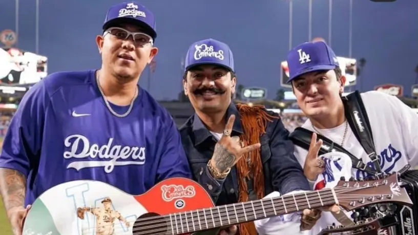 Julio Urías: Los Dos Carnales se presentaron en el Dodger Stadium para desear suerte al pitcher