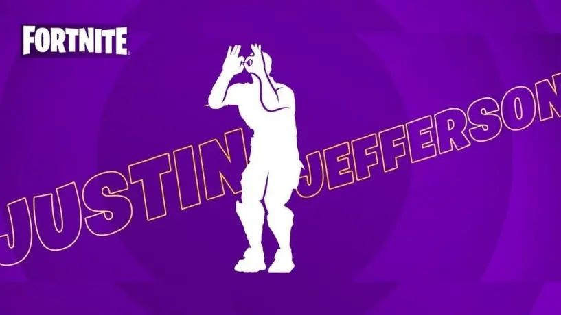 Fortnite: Justin Jefferson debutará en el videojuego con su 'Get Griddy'