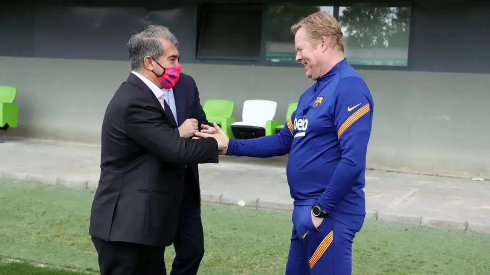Ronald Koeman sobre su relación con Laporta: 'Es perfecta, no hay ningún problema'
