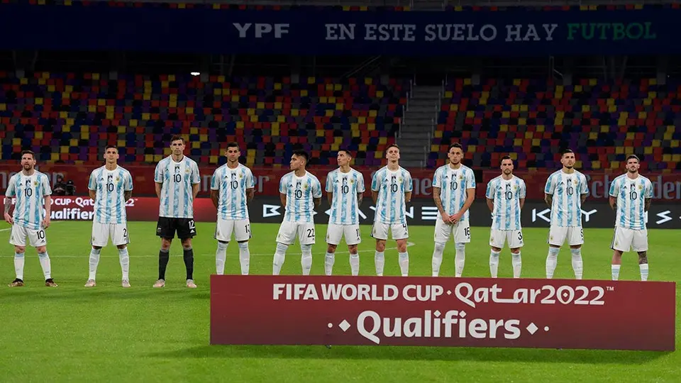 Maradona: Selección Argentina homenajeó a Diego Armando previo a juego vs Chile