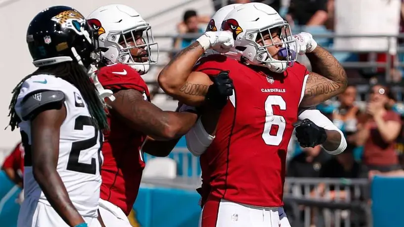 NFL: Cardinals sigue invicto y venció con remontada a Jaguars