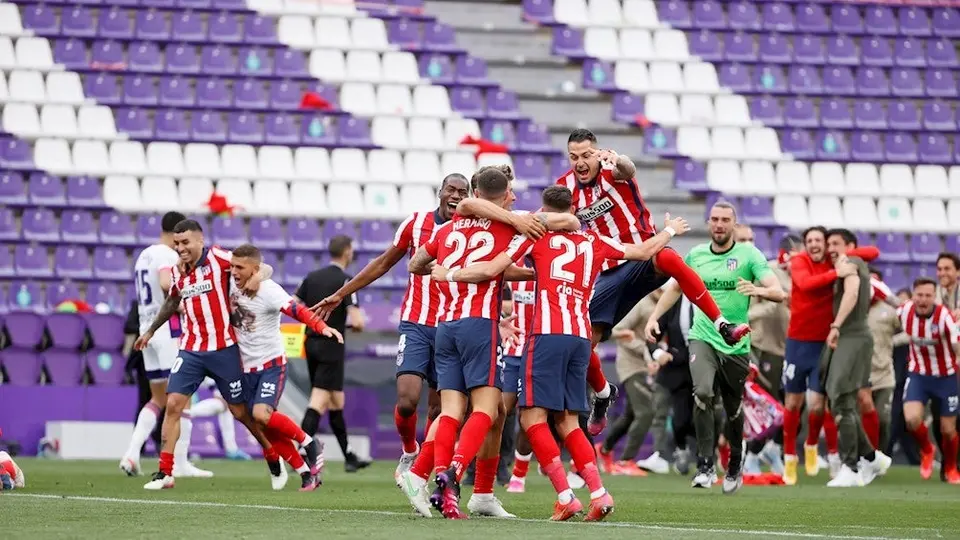 Héctor Herrera y Atlético de Madrid, Campeones de LaLiga tras vencer al Valladolid