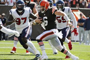 NFL: Baker Mayfield comandó vibrante victoria de Cleveland sobre Texans