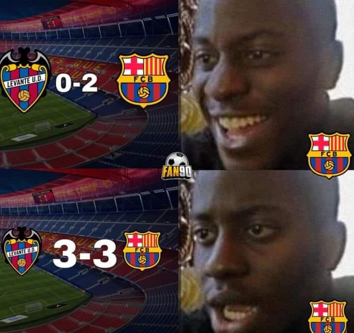 Revive los mejores memes que dejó el empate de último momento del Barcelona
