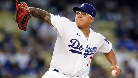 América felicitó a Julio Urías por ser el quinto mexicano en llegar a 17 triunfos en la MLB