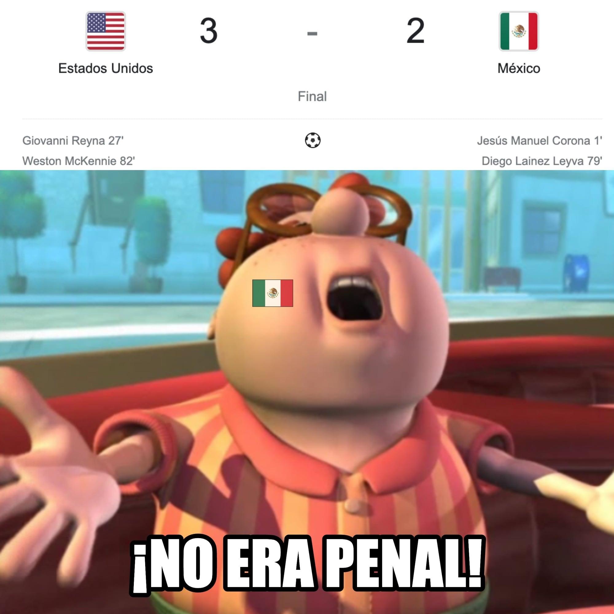 Diviértete con los mejores memes de la derrota del Tri frente a Estados Unidos