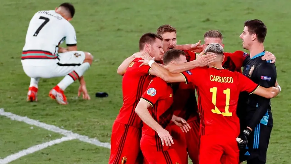 Eurocopa 2020: Bélgica eliminó al Campeón Portugal