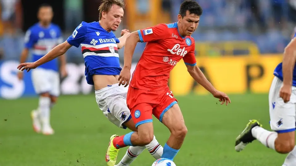 Chucky Lozano: Dio dos asistencias en el triunfo del Napoli sobre el Sampdoria
