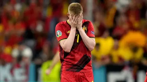 Euro 2020: Kevin De Bruyne jugó con un desgarre en un ligamento ante Italia
