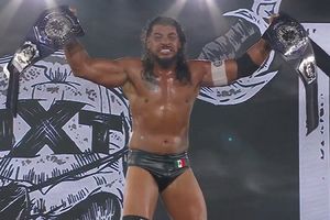 Santos Escobar: Unificó el Campeonato de Peso Crucero de NXT