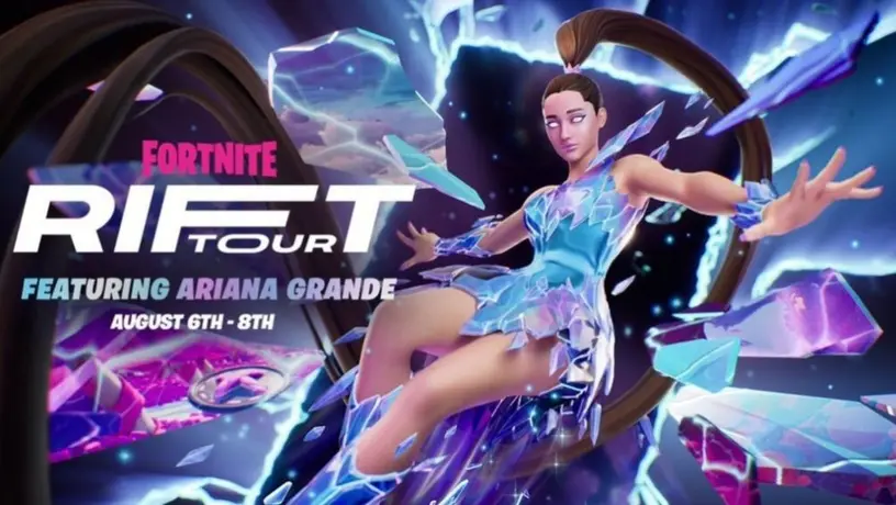 Fortnite: Anunció una colaboración con Ariana Grande