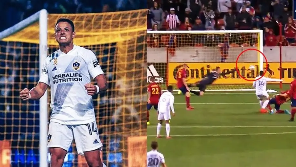 Chicharito Hernández anotó en la derrota del Galaxy frente al Real Salt Lake