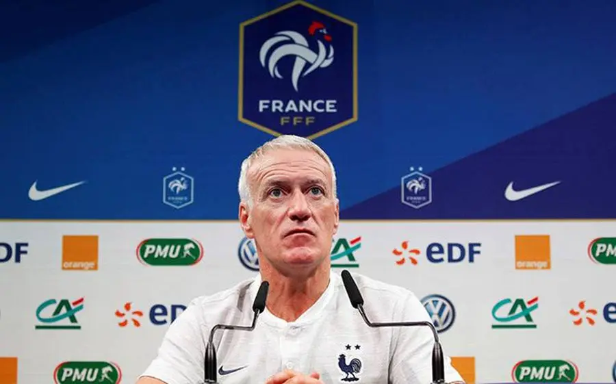 Didier Deschamps en conferencia de prensa