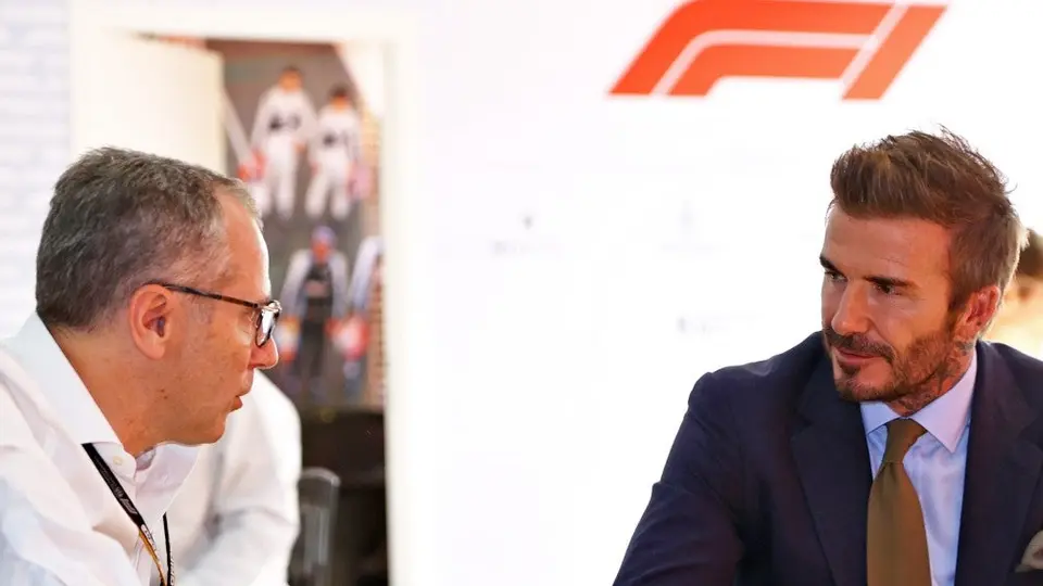 F1: Beckham, Pirlo y Terry, presentes en el Gran Premio de Qatar