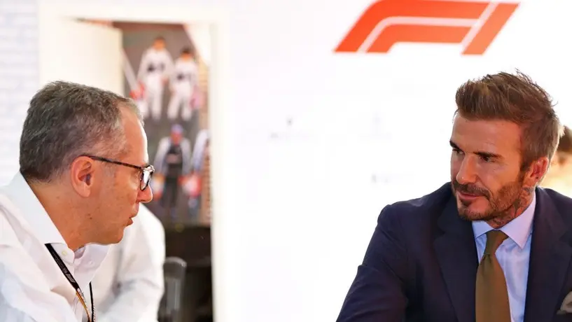 F1: Beckham, Pirlo y Terry, presentes en el Gran Premio de Qatar