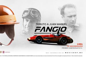 GP de México: Ganador recibirá una réplica certificada del casco de Juan Manuel Fangio