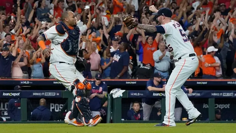 MLB: Astros blanqueó a Red Sox y jugará la Serie Mundial